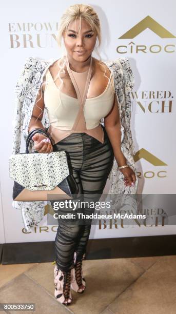 Lil Kim at Four Seasons Hotel Los Angeles at Beverly Hills on June 23, 2017 in Los Angeles, California.