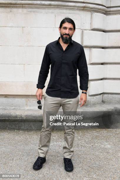 Numan Acar attends the Dior Homme Menswear Spring/Summer 2018 show as part of Paris Fashion Week on June 24, 2017 in Paris, France.