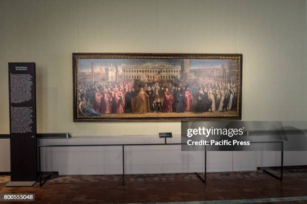 Collection during the "Giorgione And The Seasons of the Heart' exhibition in Rome. The Exhibition which is based on two locations is built around the...