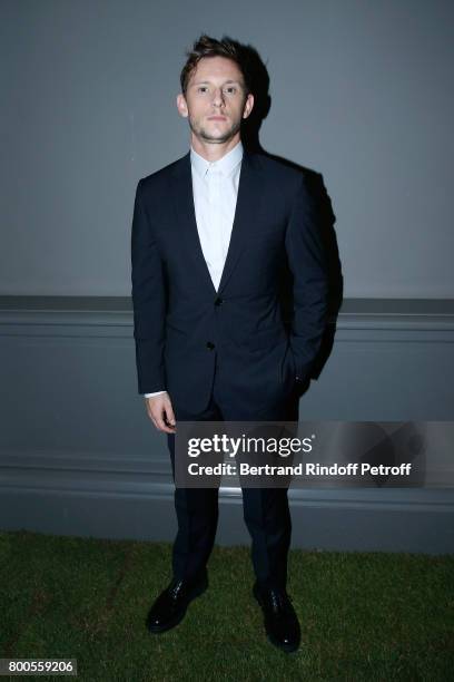 Actor Jamie Bell attends the Dior Homme Menswear Spring/Summer 2018 show as part of Paris Fashion Week on June 24, 2017 in Paris, France.