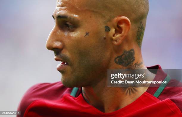 Ricardo Quaresma of Portugal looks on during the FIFA Confederations Cup Russia 2017 Group A match between New Zealand and Portugal at Saint...