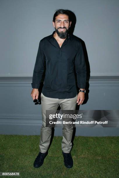 Actor Numan Acar attends the Dior Homme Menswear Spring/Summer 2018 show as part of Paris Fashion Week on June 24, 2017 in Paris, France.