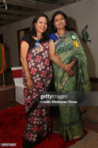 Neelam Pratap Rudy during the launch of Neele Pankh, an initiative by Police Families Welfare Society to make sports a reality for children of Delhi...