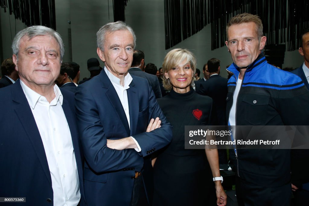 CEO Dior Sidney Toledano, Owner of LVMH Luxury Group Bernard Arnault,  News Photo - Getty Images