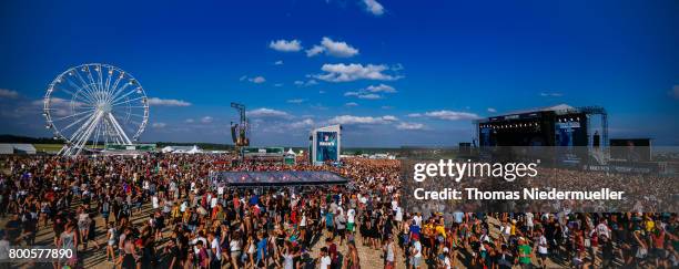 General view at day 2 during the Southside festival on June 24, 2017 in Neuhausen, Germany.