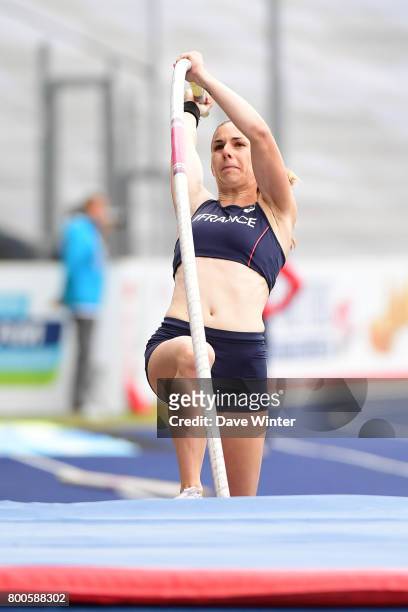 Ninon Guillon Romarin during the European Athletics Team Championships Super League at Grand Stade Lille Métropole on June 24, 2017 in Lille, France.