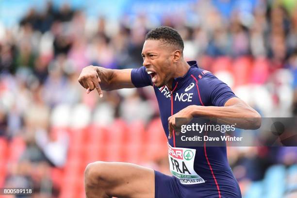 Mickael Hanany during the European Athletics Team Championships Super League at Grand Stade Lille Mtropole on June 24, 2017 in Lille, France.