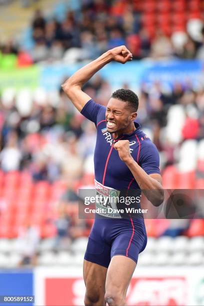 Mickael Hanany during the European Athletics Team Championships Super League at Grand Stade Lille Mtropole on June 24, 2017 in Lille, France.