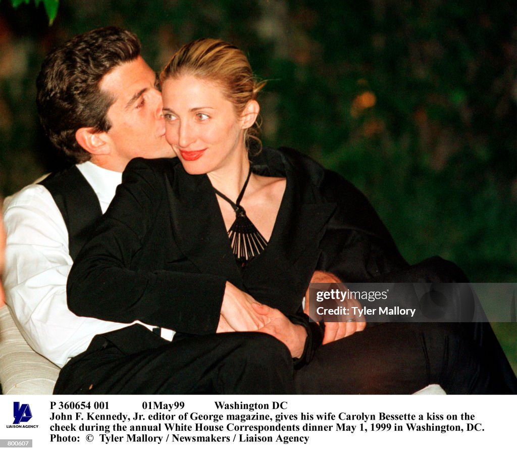 Carolyn and John Kennedy