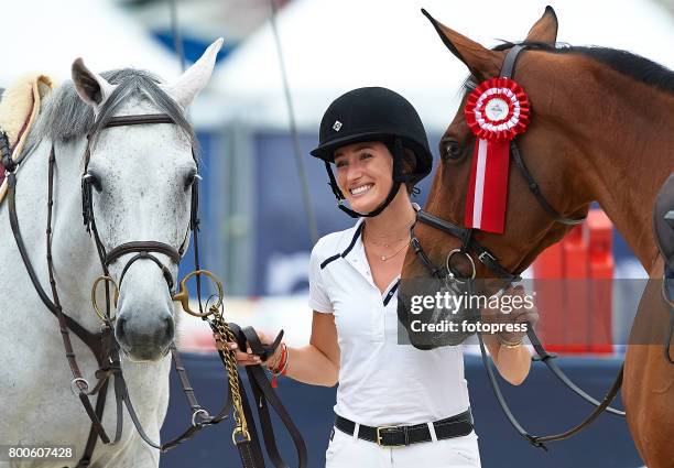 Jessica Springsteen attends Global Champions Tour of Monaco 2017 on June 23, 2017 in Monte-Carlo, Monaco.