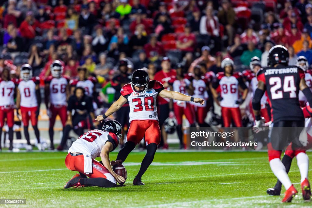 CFL: JUN 23 Calgary Stampeders at Ottawa RedBlacks