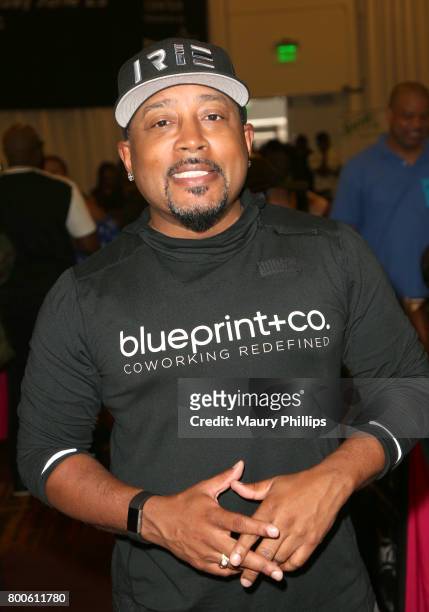 Daymond John at day 2 of the Radio Broadcast Center, sponsored by Sprite, during the 2017 BET Awards at Microsoft Square on June 24, 2017 in Los...
