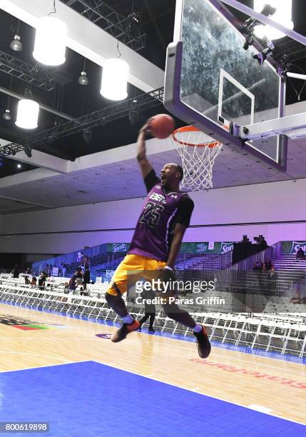 Chris Staples at the Slam Dunk Contest during the 2017 BET Experience at Los Angeles Convention Center on June 24, 2017 in Los Angeles, California.