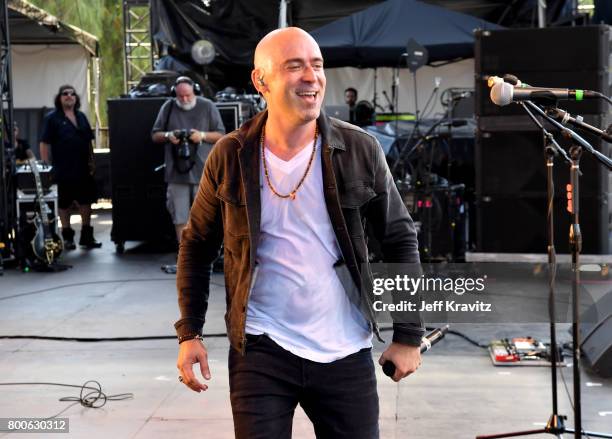 Singer Ed Kowalczyk of musical group Live performs on The Oaks stage during Arroyo Seco Weekend at the Brookside Golf Course at on June 24, 2017 in...