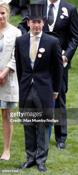 James Blunt attends day 5 of Royal Ascot at Ascot Racecourse on June 24, 2017 in Ascot, England.