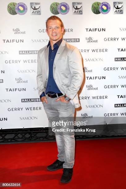 Fabian Hambuechen attends the Gerry Weber Open Fashion Night 2017 during the Gerry Weber Open 2017 at Gerry Weber Stadium on June 24, 2017 in Halle,...