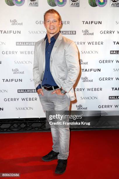 Fabian Hambuechen attends the Gerry Weber Open Fashion Night 2017 during the Gerry Weber Open 2017 at Gerry Weber Stadium on June 24, 2017 in Halle,...