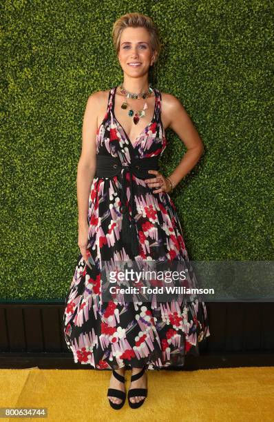 Kristen Wiig attends the Premiere Of Universal Pictures And Illumination Entertainment's "Despicable Me 3" at The Shrine Auditorium on June 24, 2017...