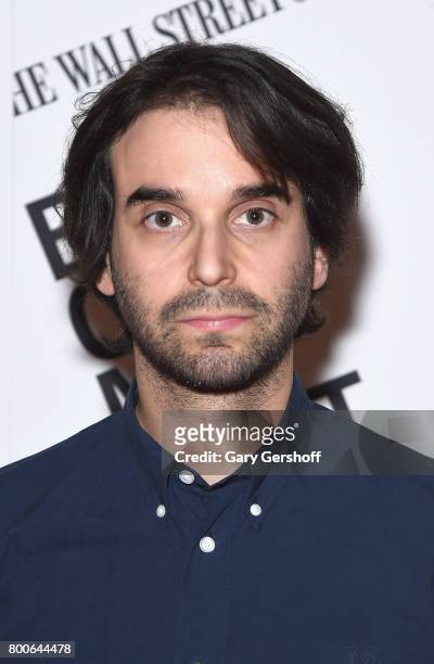 Writer/director Alex Ross Perry attends the BAMcinemaFest 2017 closing night premiere of "Golden Exits" at BAM Harvey Theater on June 24, 2017 in New...
