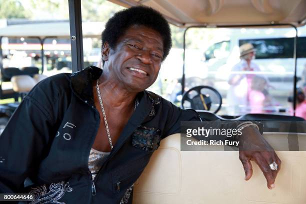 Musician Charles Bradley poses for a potrait at Arroyo Seco Weekend at the Brookside Golf Course at on June 24, 2017 in Pasadena, California.