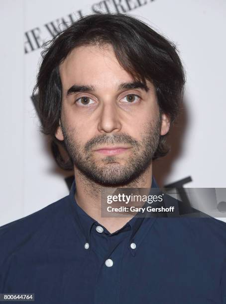 Writer/director Alex Ross Perry attends the BAMcinemaFest 2017 closing night premiere of "Golden Exits" at BAM Harvey Theater on June 24, 2017 in New...