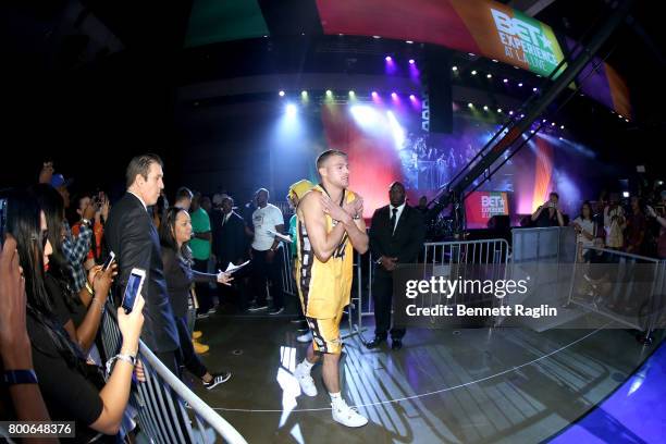 Matthew Noszka at the Celebrity Basketball Game, presented by Sprite and State Farm, during the 2017 BET Experience, at Los Angeles Convention Center...