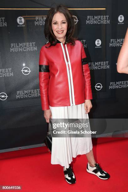 Iris Berben during the premiere of 'Ferdinand von Schirach - Schuld - Staffel 2 ' at Gloria Palast on June 24, 2017 in Munich, Germany.