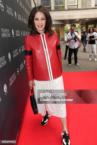 Iris Berben during the premiere of 'Ferdinand von Schirach - Schuld - Staffel 2 ' at Gloria Palast on June 24, 2017 in Munich, Germany.