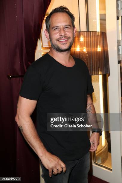 Moritz Bleibtreu during the premiere of 'Ferdinand von Schirach - Schuld - Staffel 2 ' at Gloria Palast on June 24, 2017 in Munich, Germany.