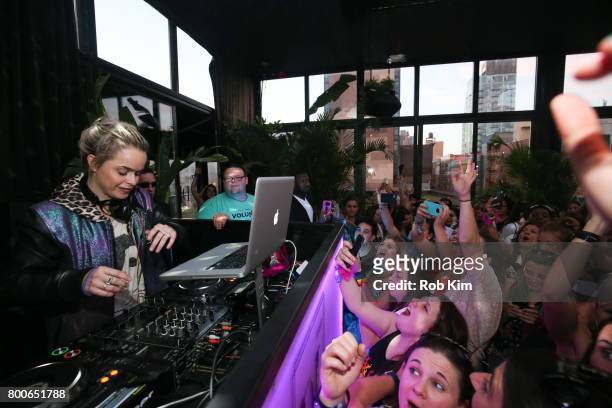 Taryn Manning performs at Teaze during NYC Pride at The DL on June 24, 2017 in New York City.