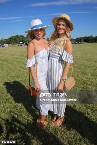 Lindsay Hubbard and Lauren Wirkus attend the First Annual Polo Hamptons Match at Southampton Polo Club on June 24, 2017 in New York City.