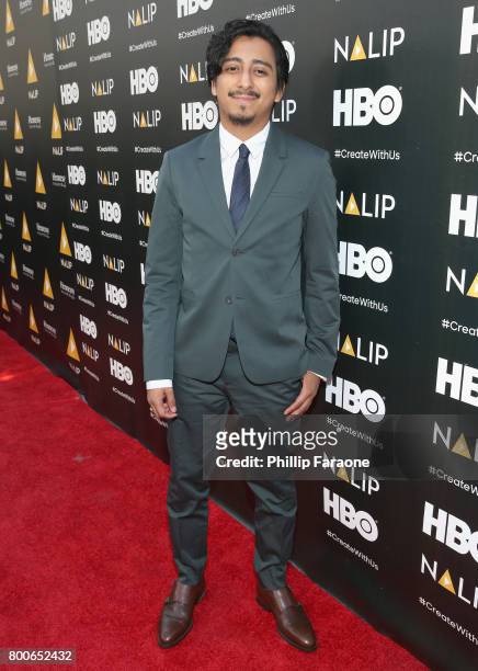 Actor Tony Revolori attends the NALIP Latino Media Awards at The Ray Dolby Ballroom at Hollywood & Highland Center on June 24, 2017 in Hollywood,...