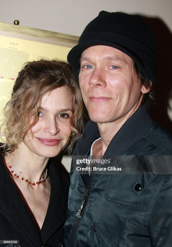 Kevin Bacon and Kyra Sedgwick Visit "The Homecoming" on Broadway