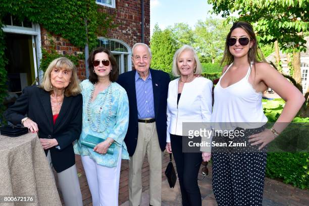 Marilyn Seigal, Nina Madison, Harold Seigal, Marge Gelber and Stephanie Madison attend Maison Gerard Presents Marino di Teana: A Lifetime of Passion...