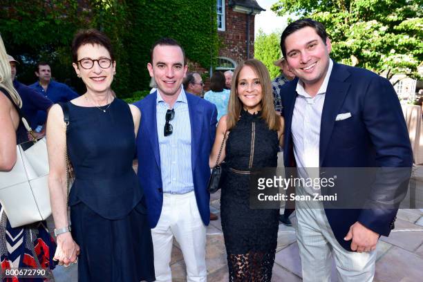 Terrie Sultan, Robert Butler, Elise Reid and Chris Montero attend Maison Gerard Presents Marino di Teana: A Lifetime of Passion and Expression at...
