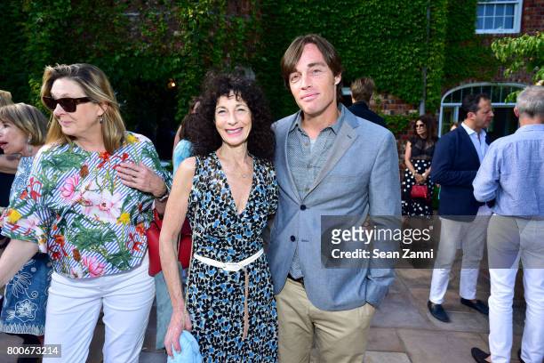 Mimi Saltzman and Russell Ragland attend Maison Gerard Presents Marino di Teana: A Lifetime of Passion and Expression at Michael Bruno and Alexander...