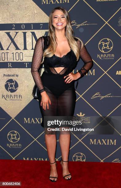 Model Antje Utgaard attends The 2017 MAXIM Hot 100 Party, produced by Karma International, at The Hollywood Palladium in celebration of MAXIMÕs Hot...