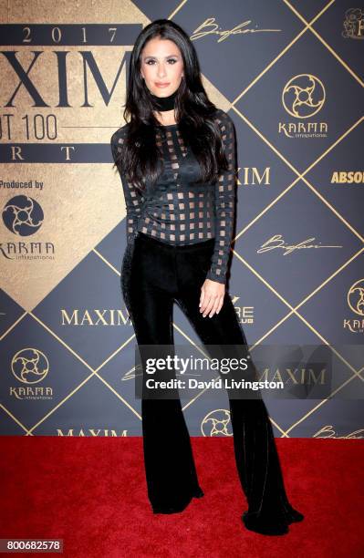 Comedian Brittany Furlan attends The 2017 MAXIM Hot 100 Party, produced by Karma International, at The Hollywood Palladium in celebration of MAXIMÕs...