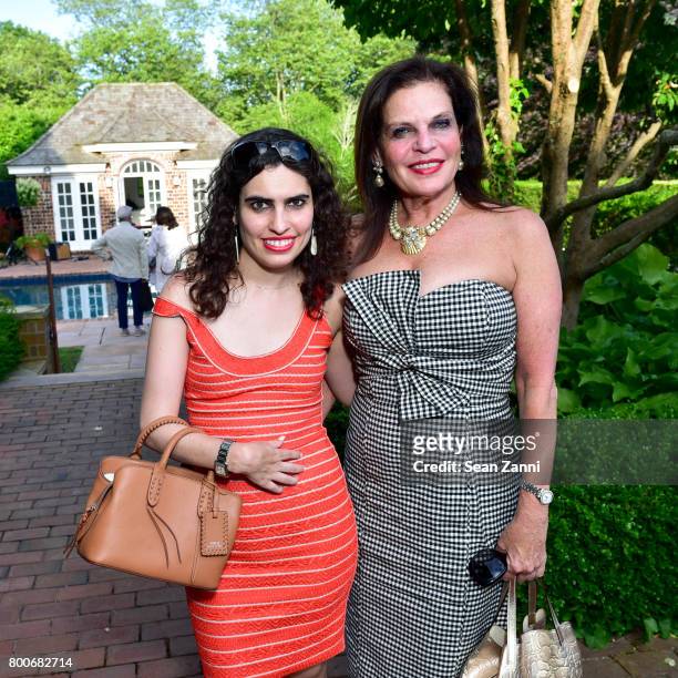 Alexandra Nicklas and Sylvia Hemingway attend Maison Gerard Presents Marino di Teana: A Lifetime of Passion and Expression at Michael Bruno and...