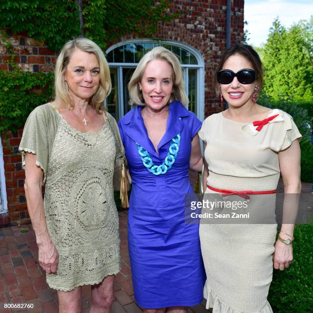 Debbie Bancroft, Amy Hoadle and Tiffany Dubin attend Maison Gerard Presents Marino di Teana: A Lifetime of Passion and Expression at Michael Bruno...