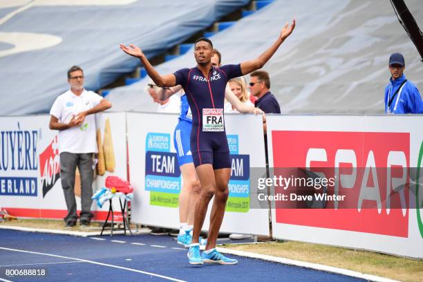 Mickael Hanany during the European Athletics Team Championships Super League at Grand Stade Lille Mtropole on June 24, 2017 in Lille, France.