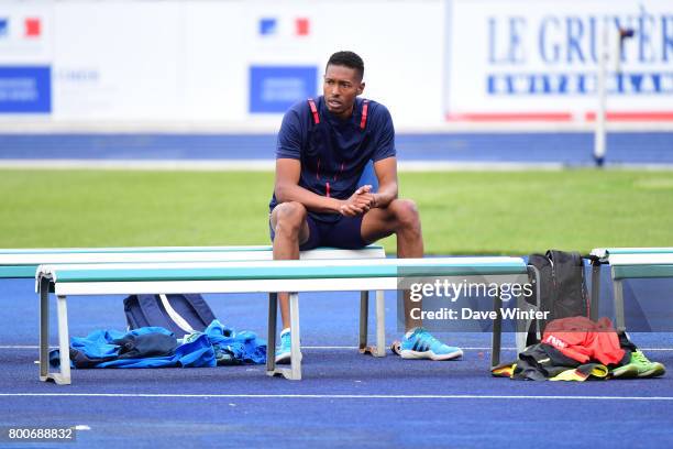 Mickael Hanany during the European Athletics Team Championships Super League at Grand Stade Lille Mtropole on June 24, 2017 in Lille, France.