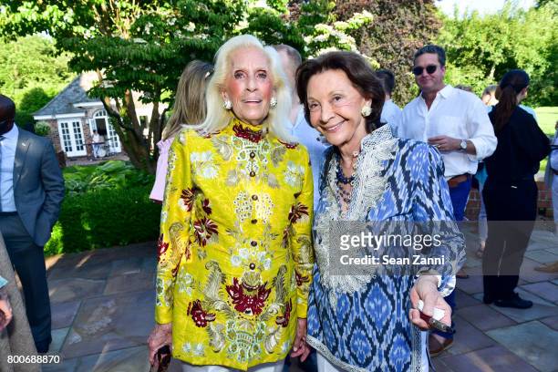 Cynthia Frank and Barbara Takla attend Maison Gerard Presents Marino di Teana: A Lifetime of Passion and Expression at Michael Bruno and Alexander...