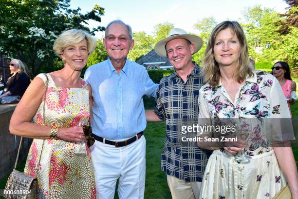 Mary Frank, Howard Frank, Christopher French and Corinne Erni attend Maison Gerard Presents Marino di Teana: A Lifetime of Passion and Expression at...
