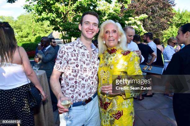 Alexander Etter and Cynthia Frank attend Maison Gerard Presents Marino di Teana: A Lifetime of Passion and Expression at Michael Bruno and Alexander...