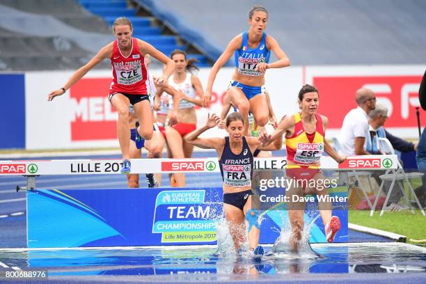 Maeva Danois during the European Athletics Team Championships Super League at Grand Stade Lille Mtropole on June 24, 2017 in Lille, France.