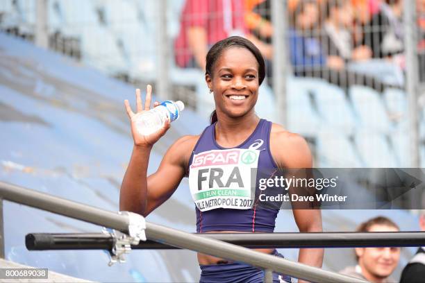 Carolle Zahi during the European Athletics Team Championships Super League at Grand Stade Lille Mtropole on June 24, 2017 in Lille, France.