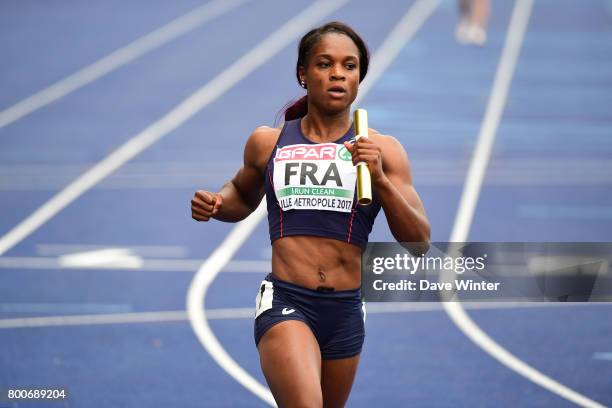 Carole Zahi during the European Athletics Team Championships Super League at Grand Stade Lille Mtropole on June 24, 2017 in Lille, France.