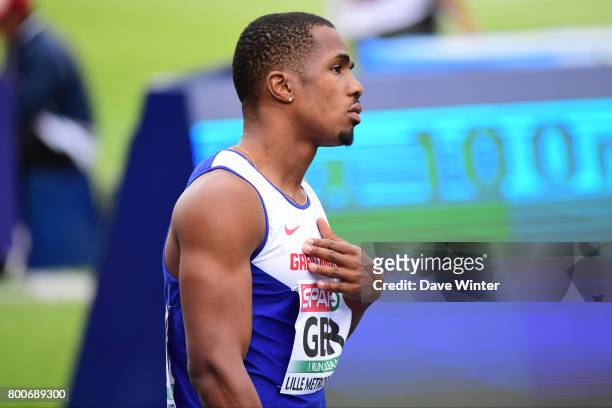 Chijindu Utah during the European Athletics Team Championships Super League at Grand Stade Lille Mtropole on June 24, 2017 in Lille, France.