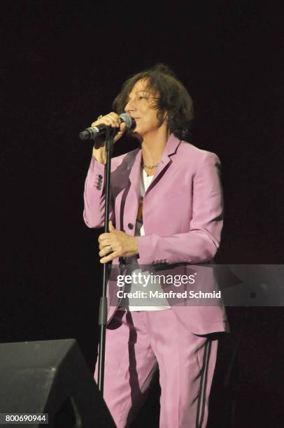 Gianna Nannini performs on stage a 'Falco Tribute' during the Day 2 at Donauinselfest 2017 at Donauinsel on June 24, 2017 in Vienna, Austria.